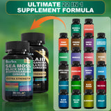 Boysea Ashwagandha: cápsulas para equilibrio y energía sostenida.