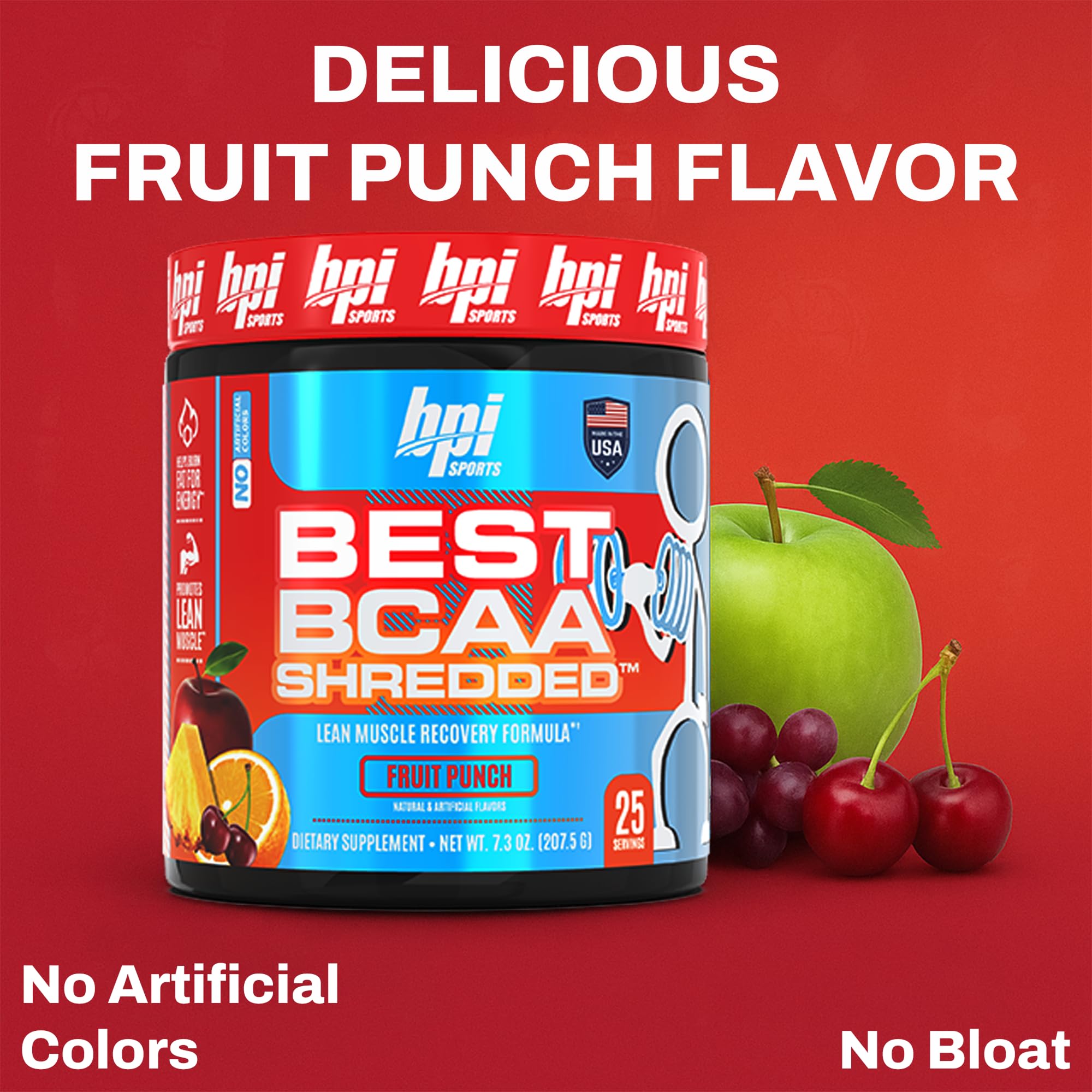 BPI Sports Best BCAA Shredded en gimnasio, acompañando entrenamientos de fuerza
