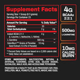 BPI Sports Best BCAA Shredded, mezcla en agua fría para hidratación durante el entrenamiento