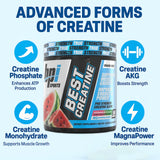 etiqueta sabor sandía de la creatina BPI Sports