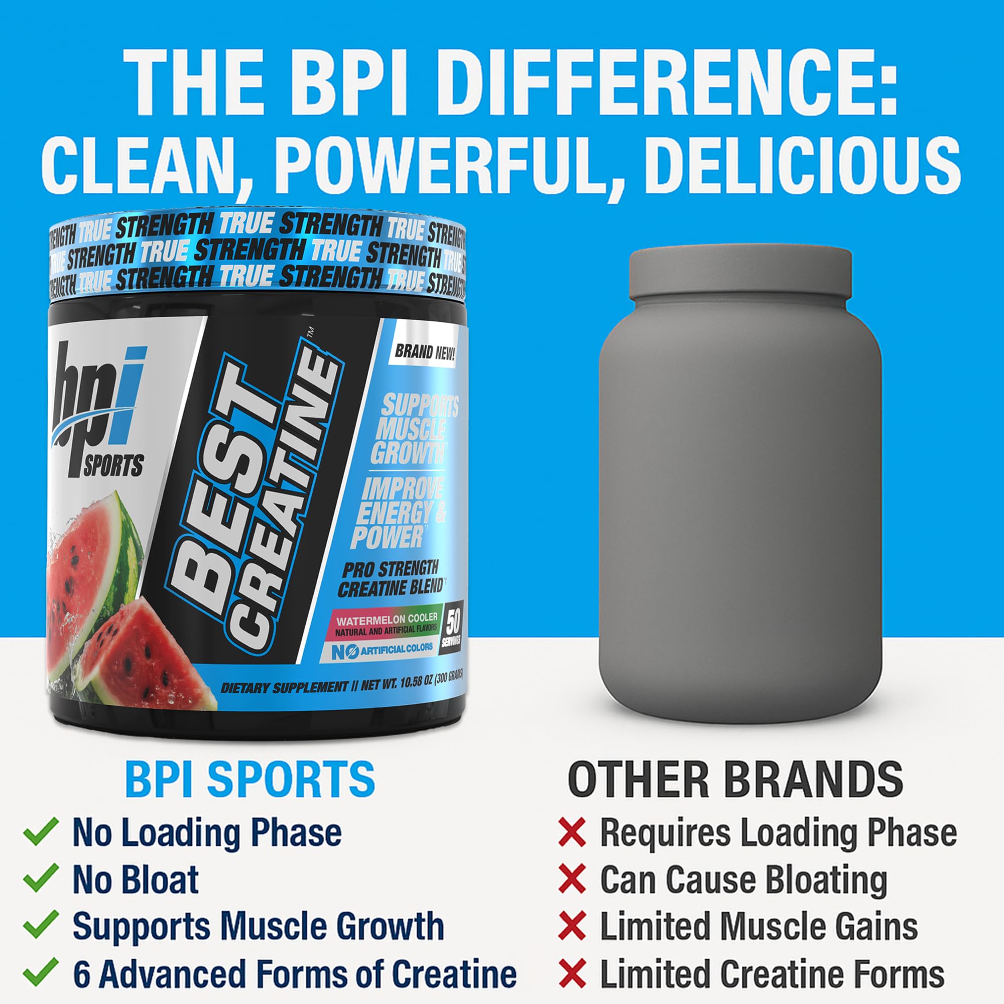 persona entrenando con creatina BPI Sports