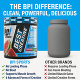 persona entrenando con creatina BPI Sports