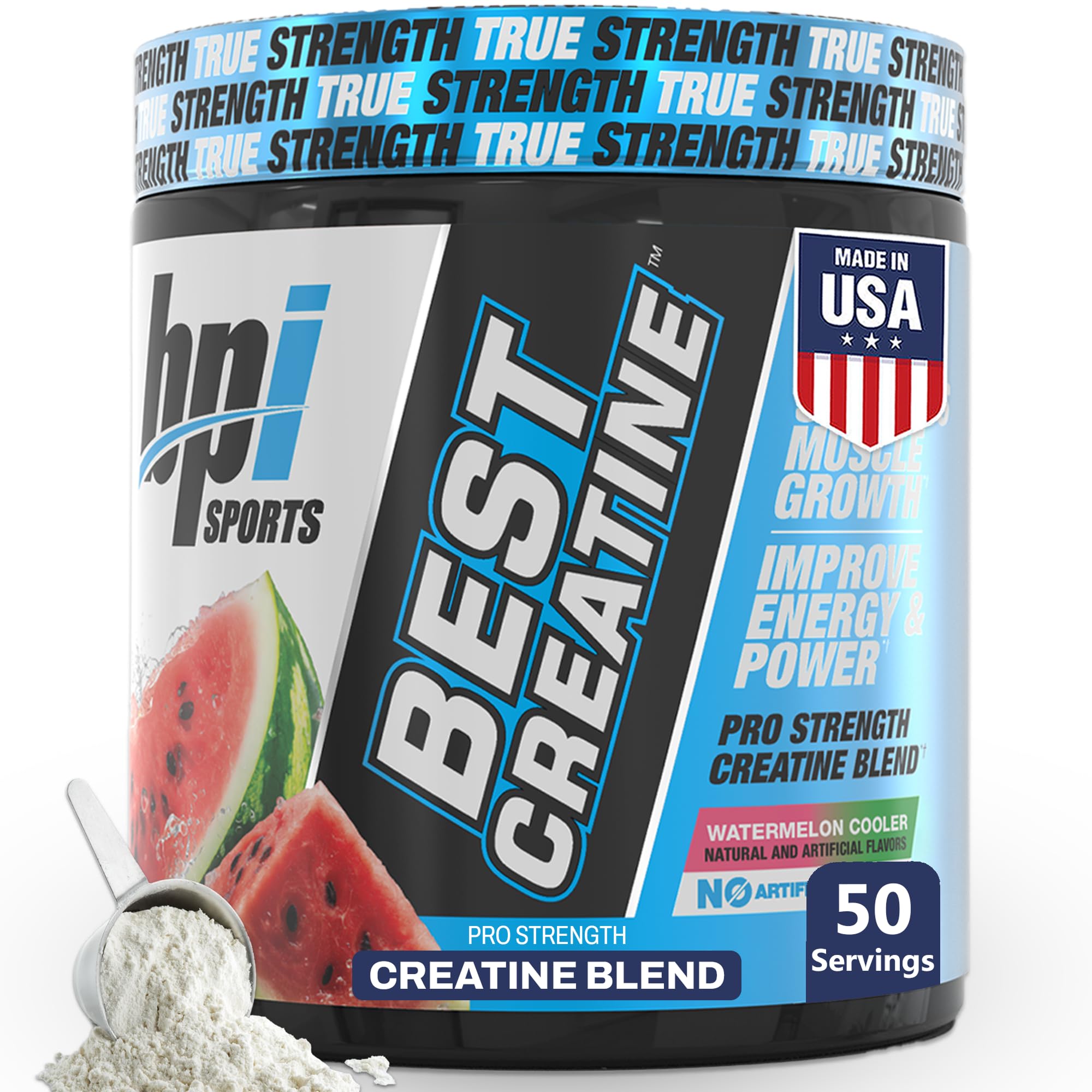 creatina de BPI Sports en pote para entrenar con energía