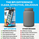 BPI Sports Glutamina L, sabor baya cítrico para entrenar