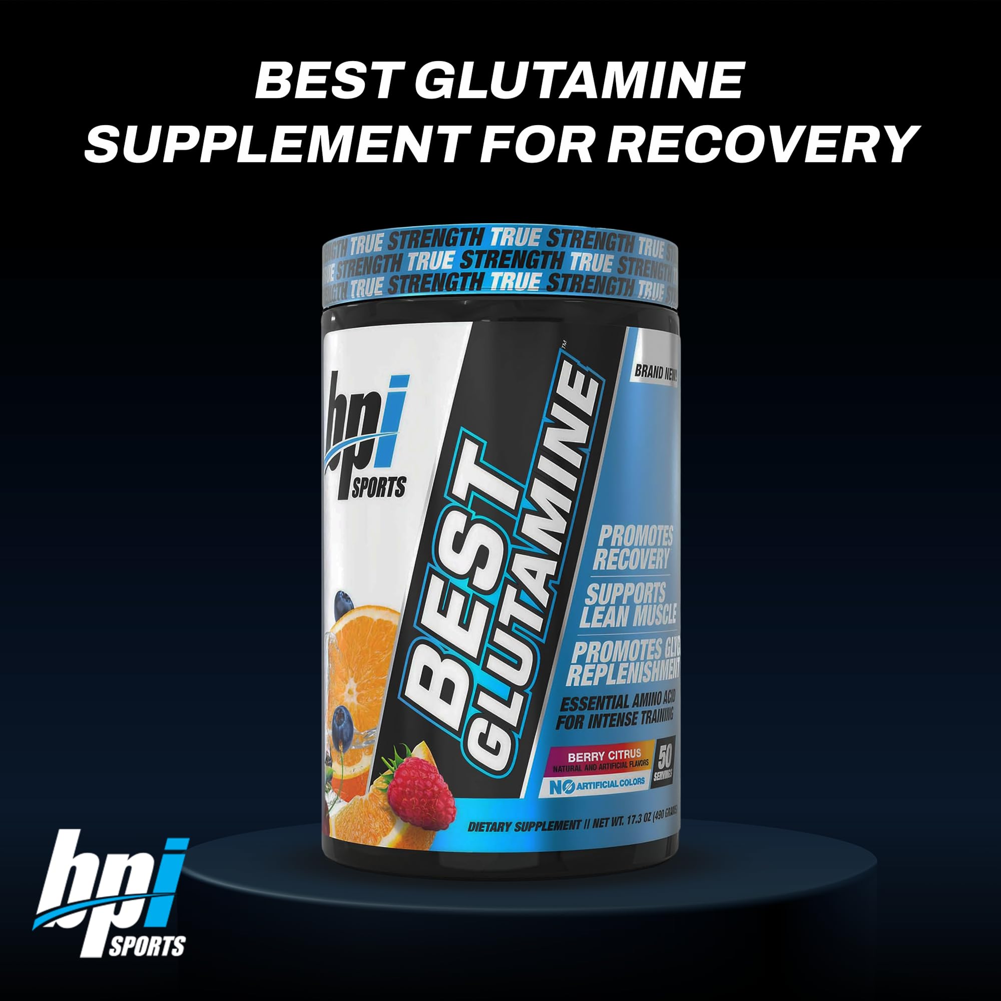 BPI Sports Glutamina L, uso postentrenamiento para recuperación