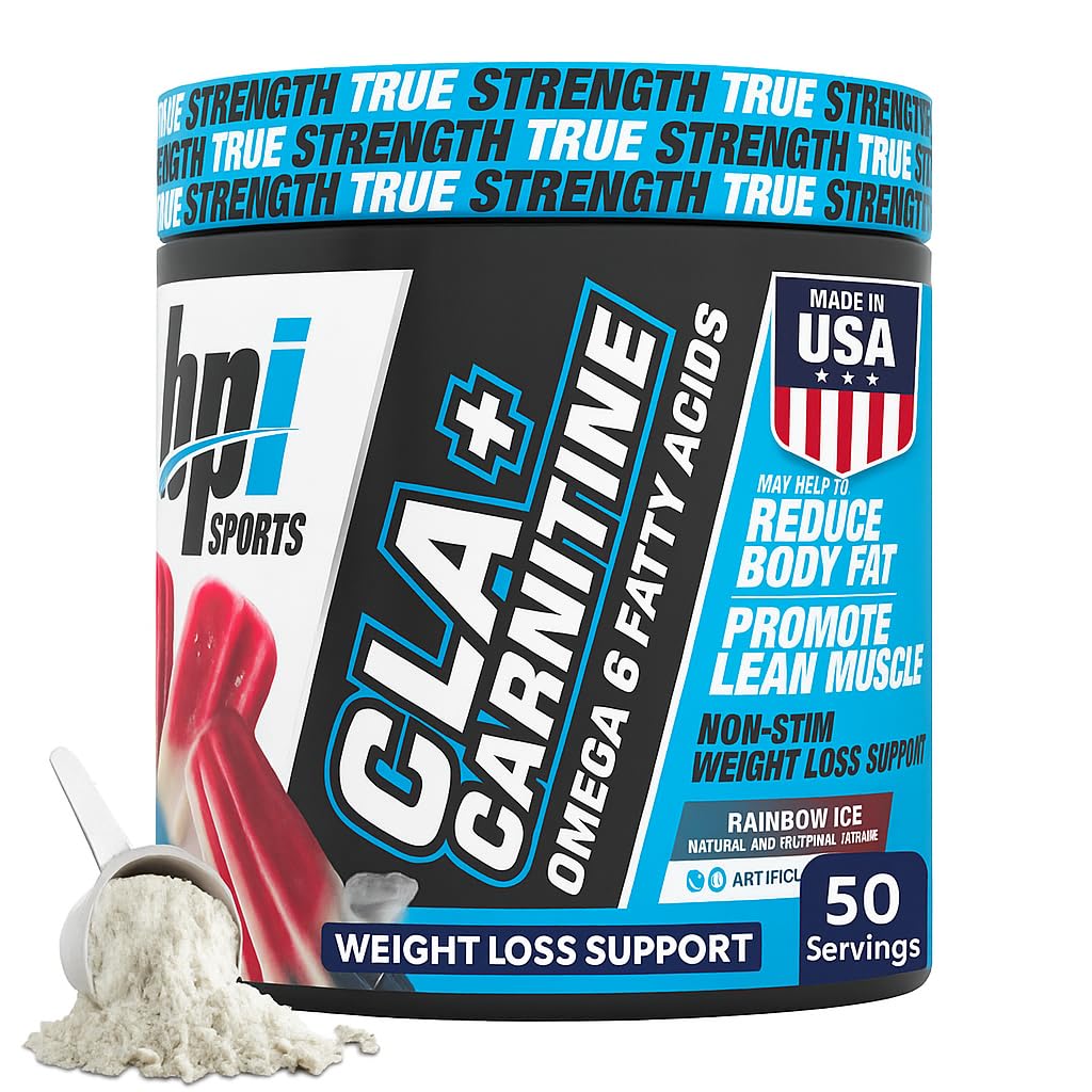 BPI CLA + Carnitina en lata, ayuda para gestionar grasa almacenada
