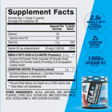 Vaso de agua fría con mezcla de BPI CLA + Carnitina