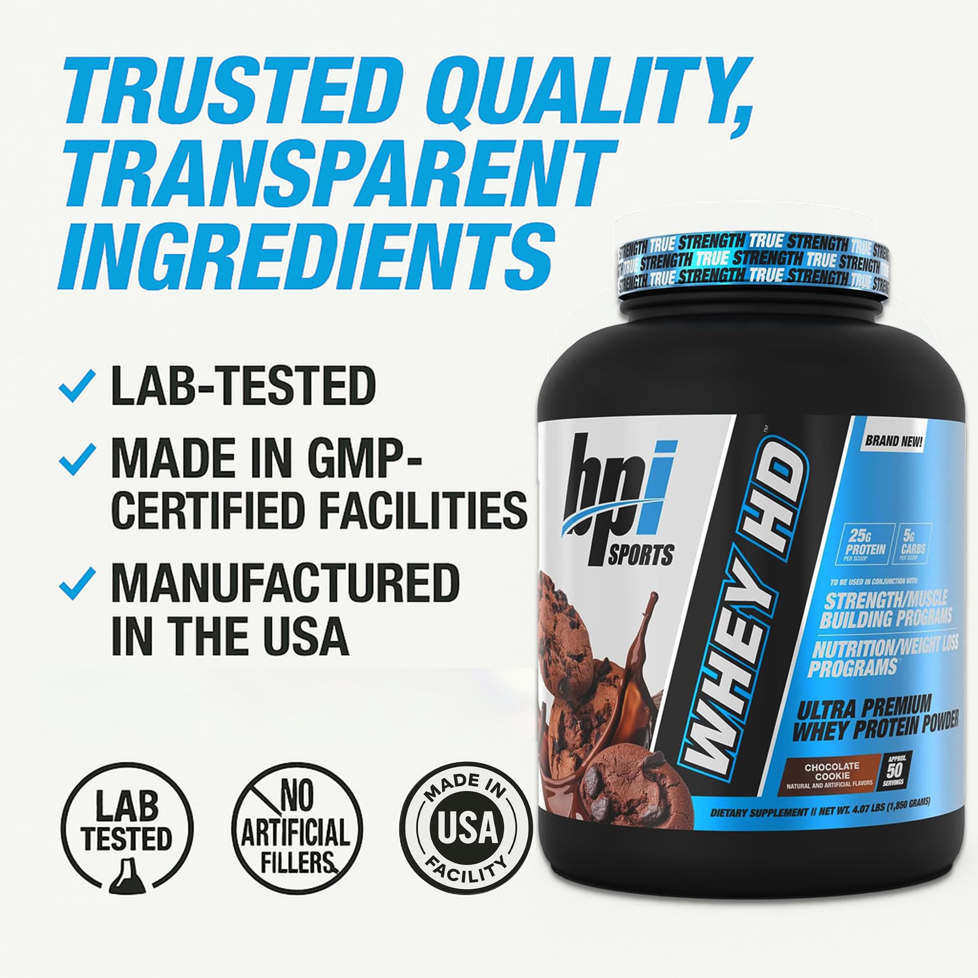 Sabor Vanilla Caramel de Whey HD Iso, sabor indulgente.