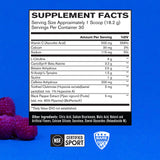 BPN Flight Pre Workout scoop Frambuesa Azul listo para enfoque previo al entrenamiento.