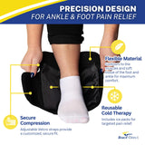 Brace Direct diseño universal tobillo izquierda derecha para uso ambidiestro.