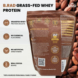 Etiqueta limpia de B.rad Whey, libre de alérgenos para dietas sensibles