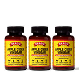 Bragg ACV Capsulas frente a la botella para incluir ACV en la rutina diaria.