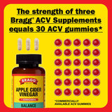 Bragg Daily Balance: etiqueta nutricional limpia, sin colorantes