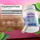 Brainista Yerba Magic: botella con etiqueta clara para uso diario.