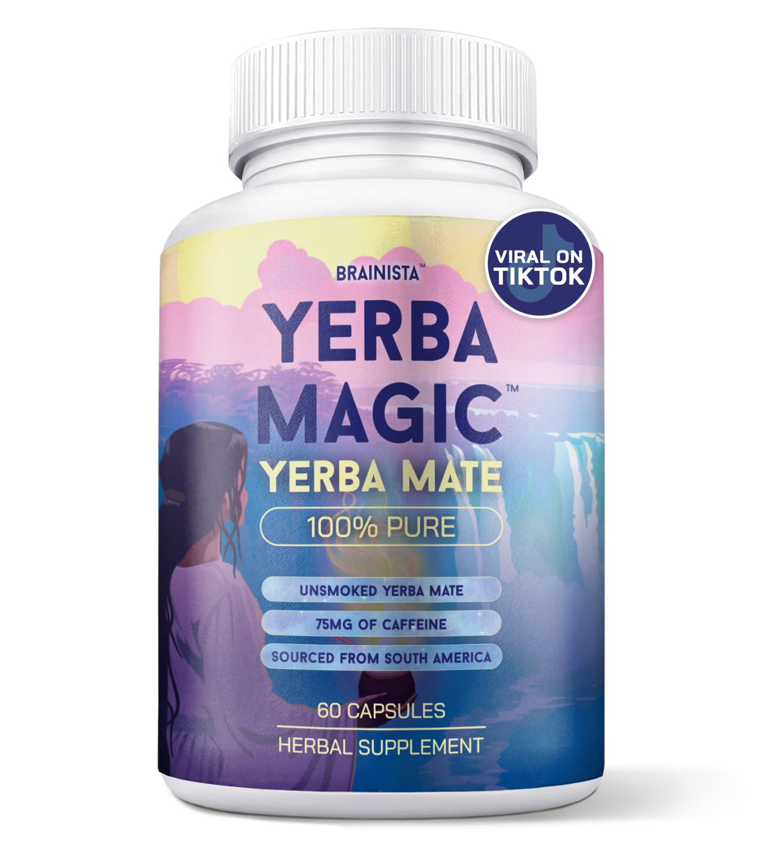 Brainista Yerba Magic: embalaje compacto para transporte práctico.