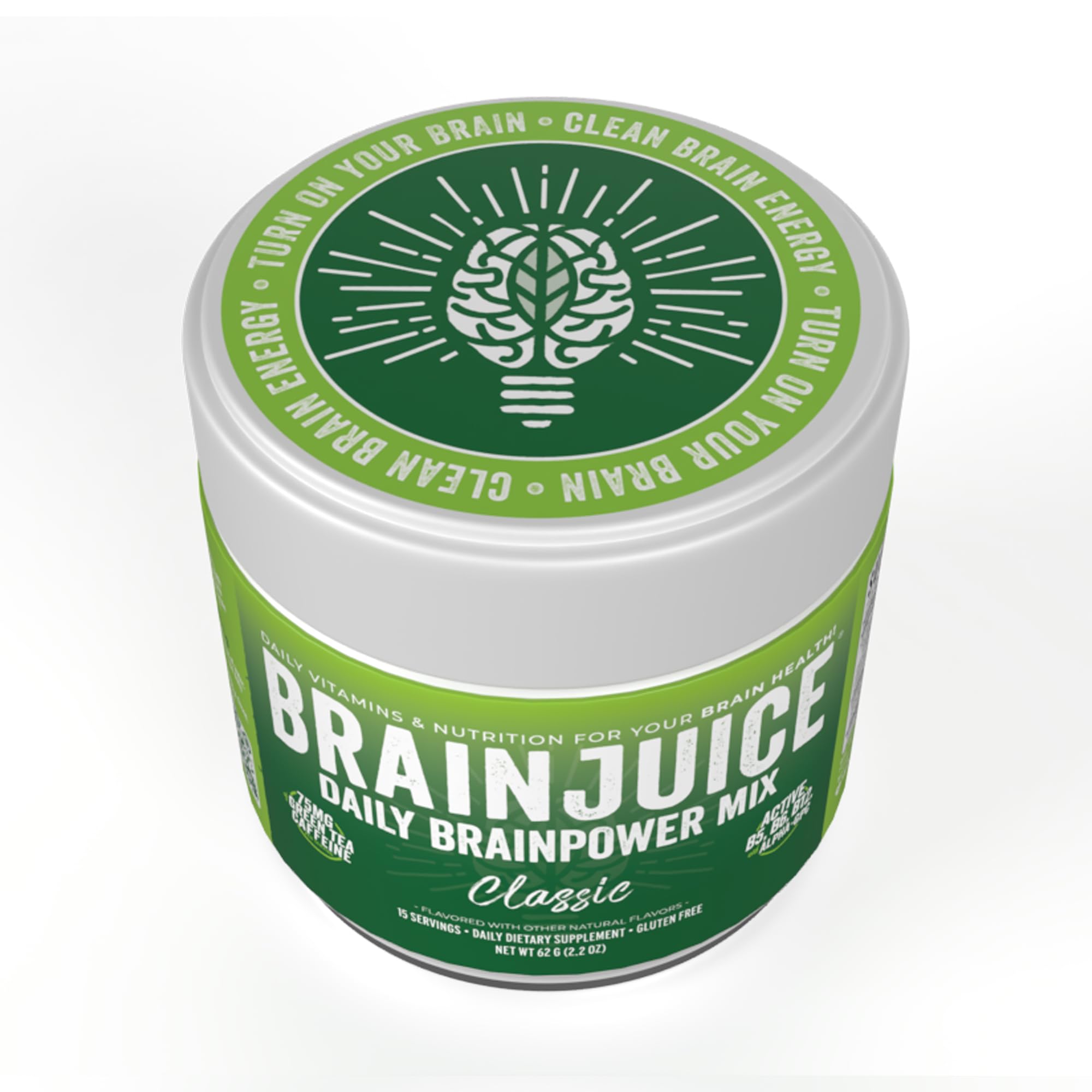 BrainJuice Classic cucharita-dosificacion rápida para mejorar el rendimiento.