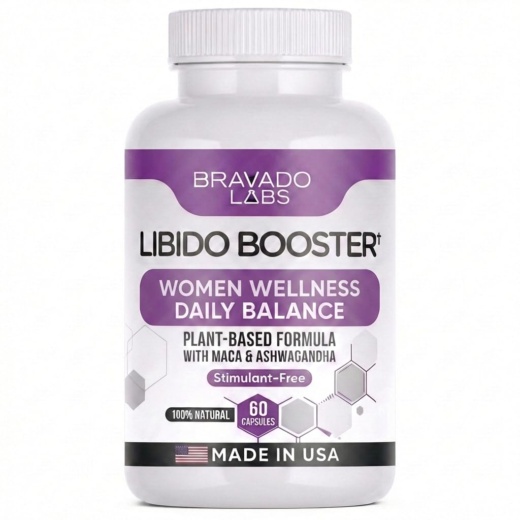 Bravado Labs Libido Femenino: botella lista para uso diario.