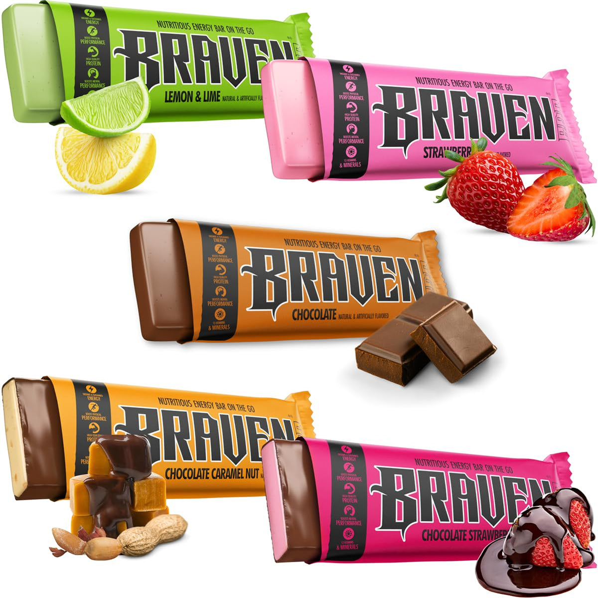 BRAVEN Bar – barra de energía para entrenamientos y estudio