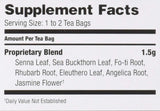 Bravo Tea raiz de ruibarbo sabor natural para infusión relajante
