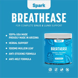 BreathEase gummies textura suave, tono ámbar para cuidado diario.