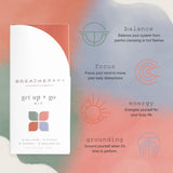 Breatherapy Get Up + Go Kit equilibrio: aroma suave para momentos de decisión.
