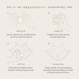 Breatherapy parche aromaterapia compacto y discreto para viajes