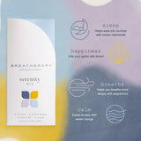 Breatherapy Serenity Kit tab-calma, enfoque suave para momentos de descanso