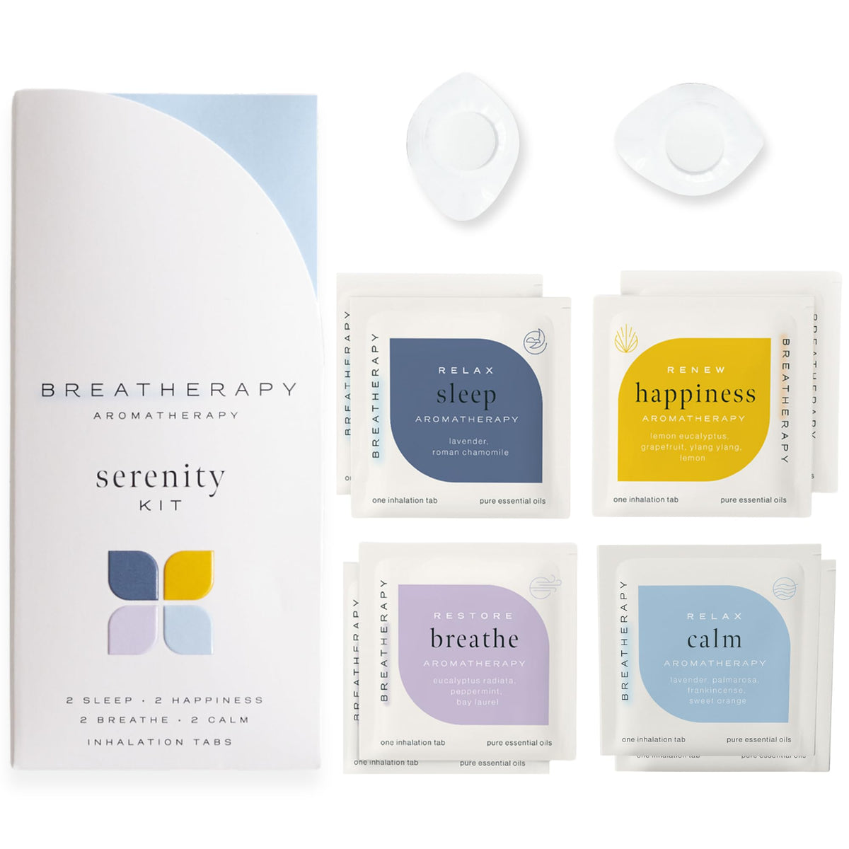 Breatherapy Serenity Kit tab-dormir, ritual relajante para dormir