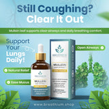 Breathium Gotas Verbascum - Cuentagotas para dosis diaria rápida y fácil