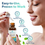 Breathium Gotas Verbascum - Etiqueta clara facilita conocer ingredientes