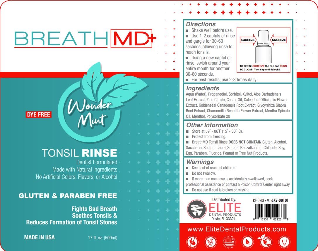BreathMD sin-alcohol-sin-colorantes fórmula pura apta para toda la familia.