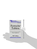 Breckenridge Ferrocite Tabletas: blister con 25 tabletas para dosis diarias.