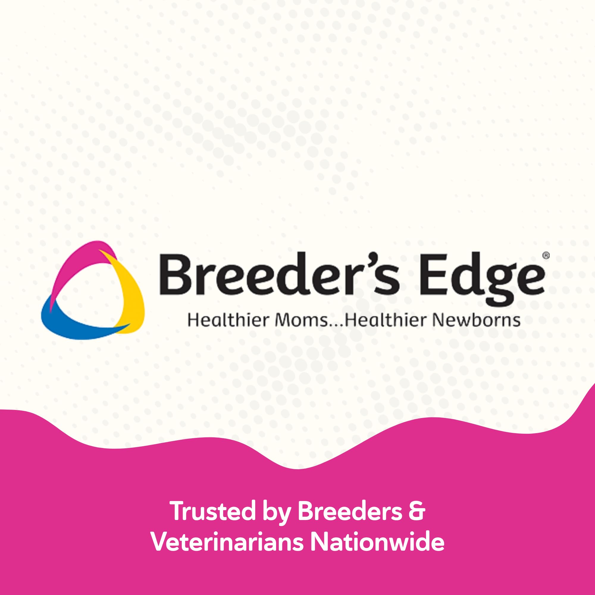 Breeder’s Edge Breed to Wean empaque práctico: ideal para criadores.