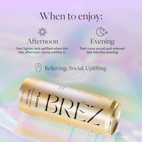 BRĒZ Flow: adaptógenos y melena de león para apoyar un momento social agradable.