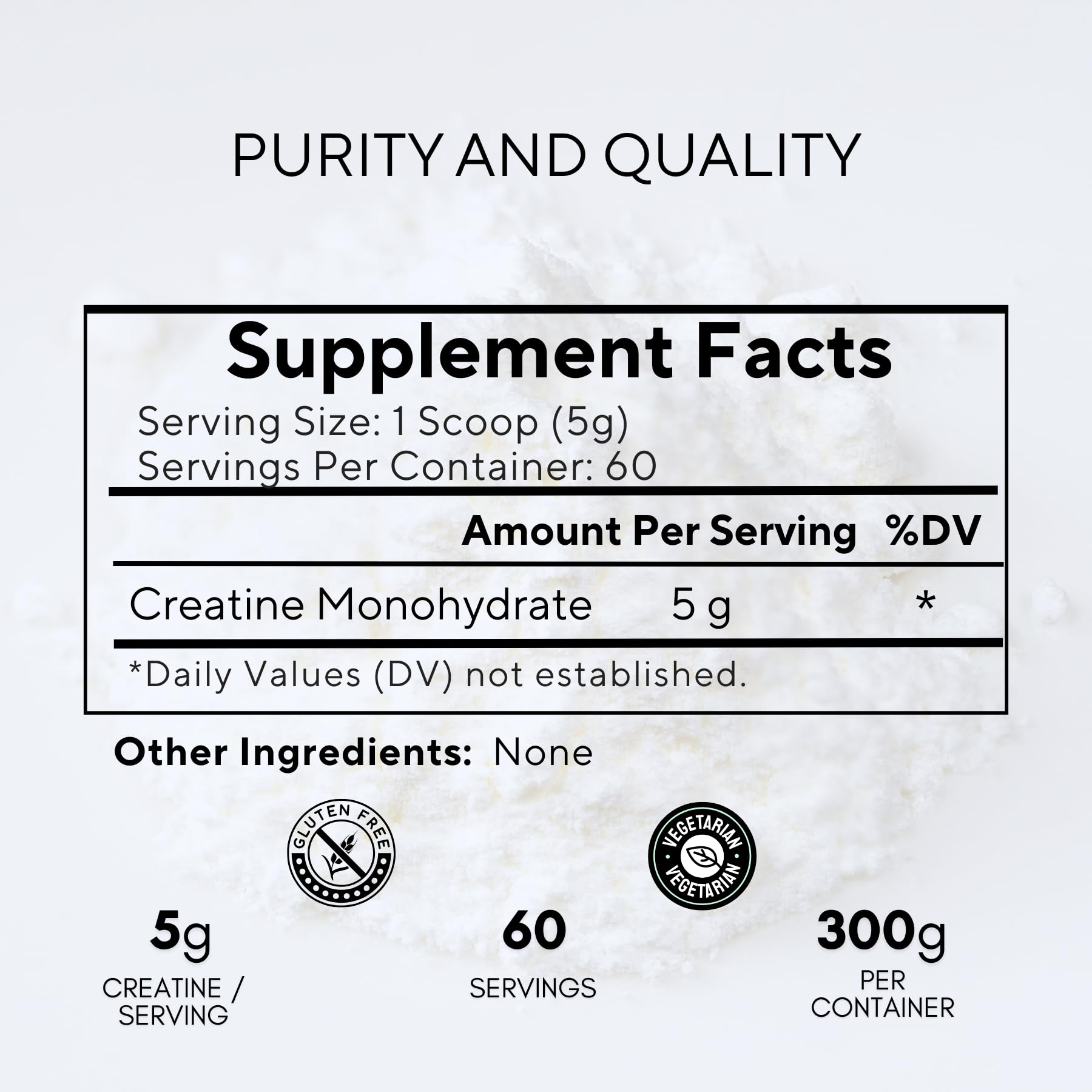 Bricker Labs Creatina Monohidrato: pureza certificada sin sabor ni rellenos