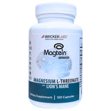 Bricker Labs Magtein Melena de León: cápsulas para apoyo cerebral y memoria.