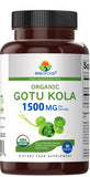 Brieofood Gotu Kola de 1500 mg porciones 45, uso diario práctico.