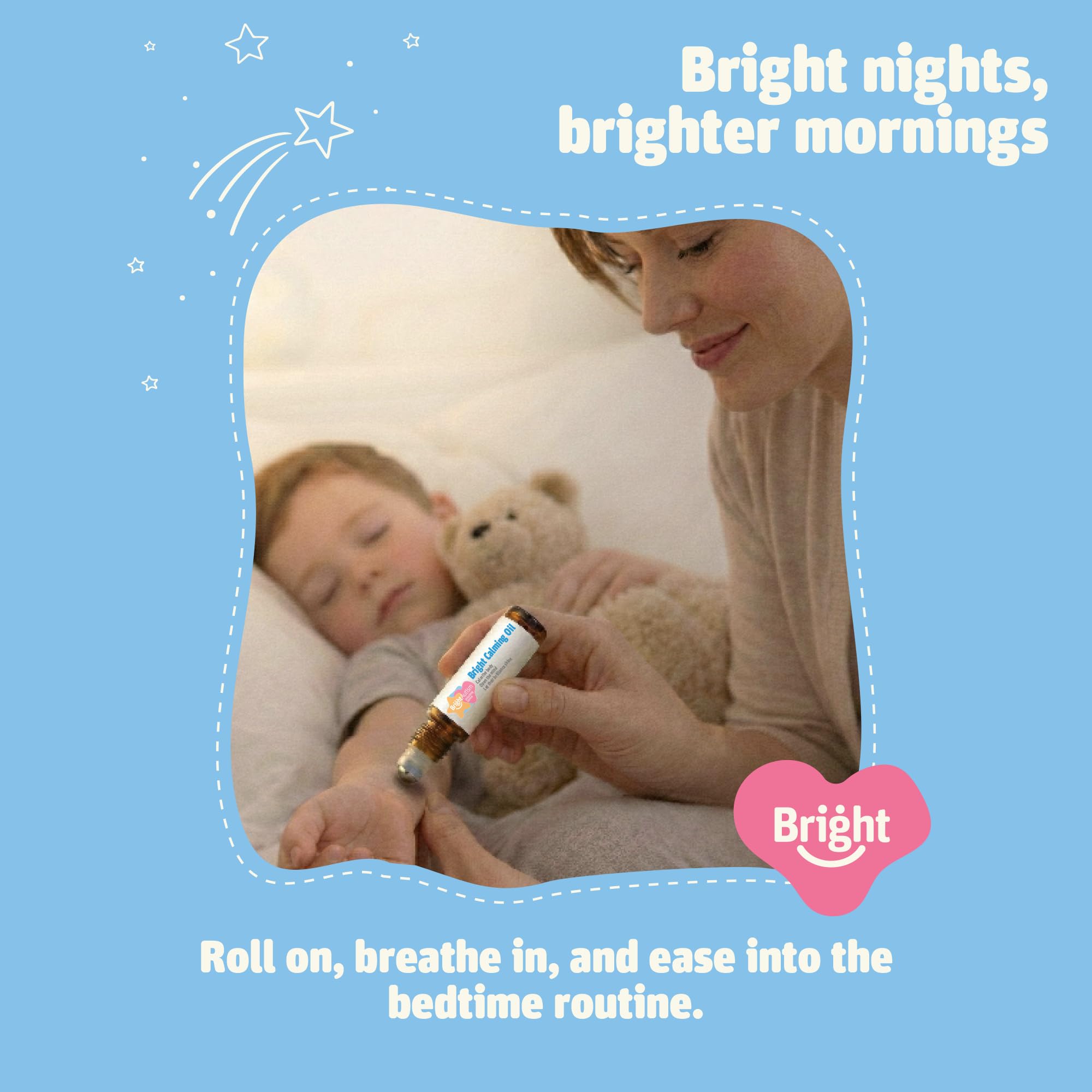 Bright Autism Aplicación Roll-On Puntos Pulso: uso diario suave
