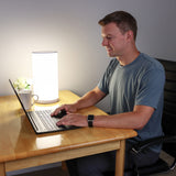 Bright Health brillo ajustable con cuatro niveles para ambiente o escritorio.