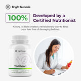 Bright Naturals Vital Detox: caja de presentación y claridad de fórmula