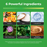 Bright Naturals Vital Detox: etiqueta frontal que inspira confianza