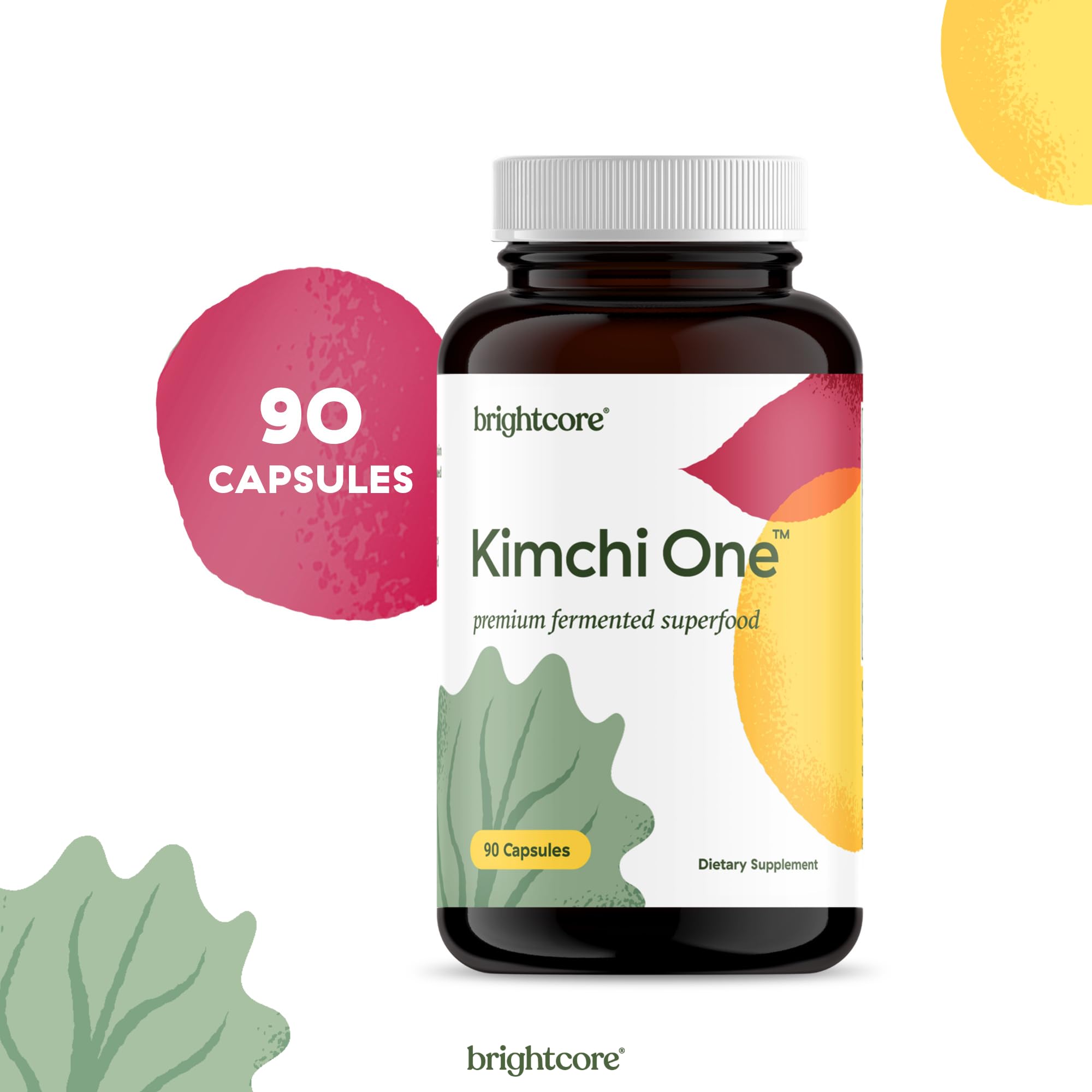 Brightcore Kimchi One textura polvo: mezcla rápida en bebidas.