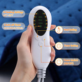 BrightRow almohadilla eléctrica para abdomen, calor suave para relajación diaria.