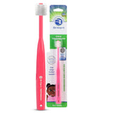 Brilliant cepillo para niños con cabeza redonda y cerdas suaves para higiene suave