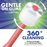 Brilliant cabezal redondo permite limpiar dientes y encías con suavidad para niños 2-5