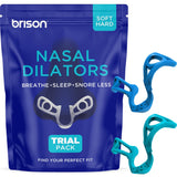 Brison dilatadores nasales: respiración fácil en casa o durante el día, mejorando flujo de aire.