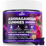Gomitas de Ashwaganda Brixxlor 2000mg: apoyo al cortisol y bienestar diario
