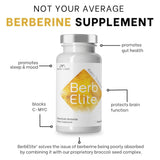 Berberina HCL en BerbElite, ingrediente clave para la biodisponibilidad.