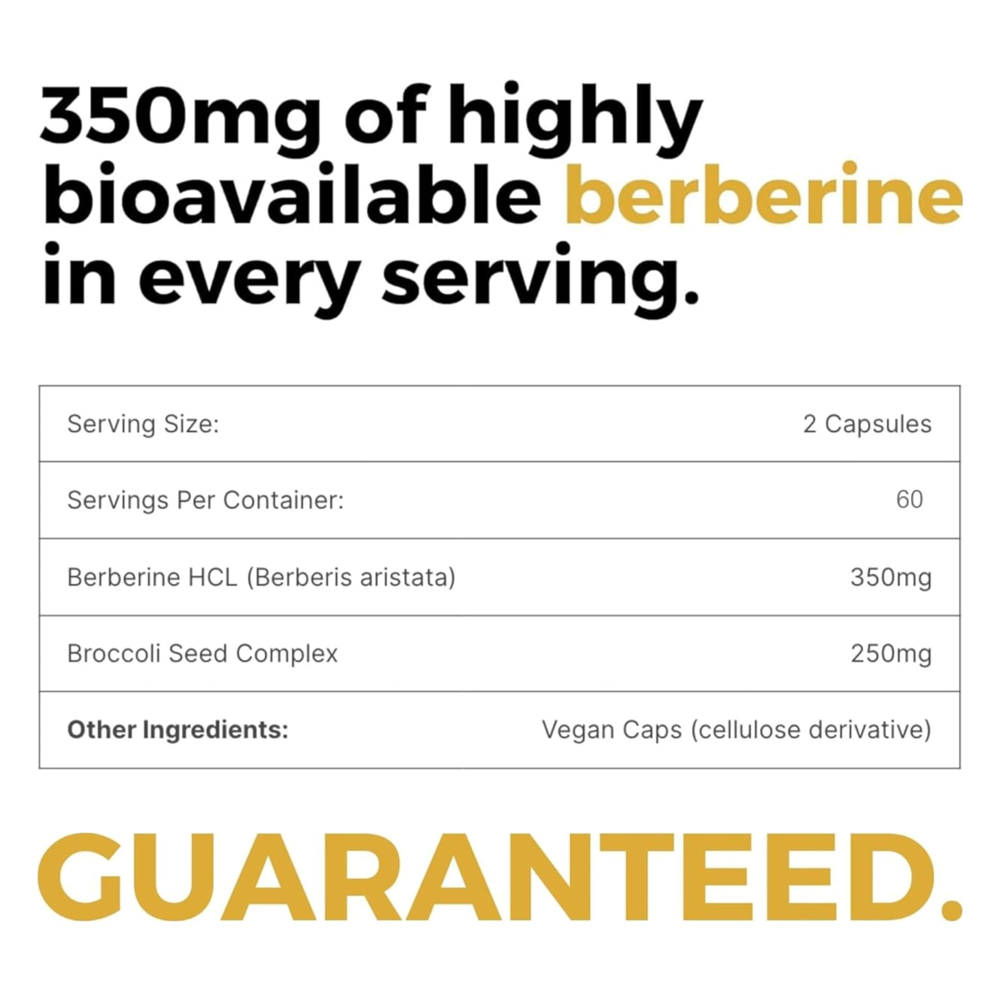 BrocElite BerbElite envase trasero muestra ingredientes y garantía de calidad