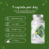 BrocElite Mara Labs Kids uso suave para estómagos sensibles.